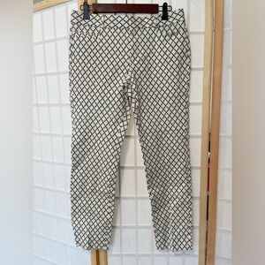 Banana Republic Monochrome Geometric Top